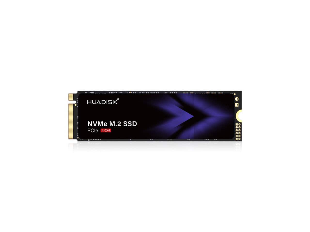 HUADISK 4TB M.2 2280 PCIe 4.0 NVMe SSD, 5000MB/s, for PS5, PC