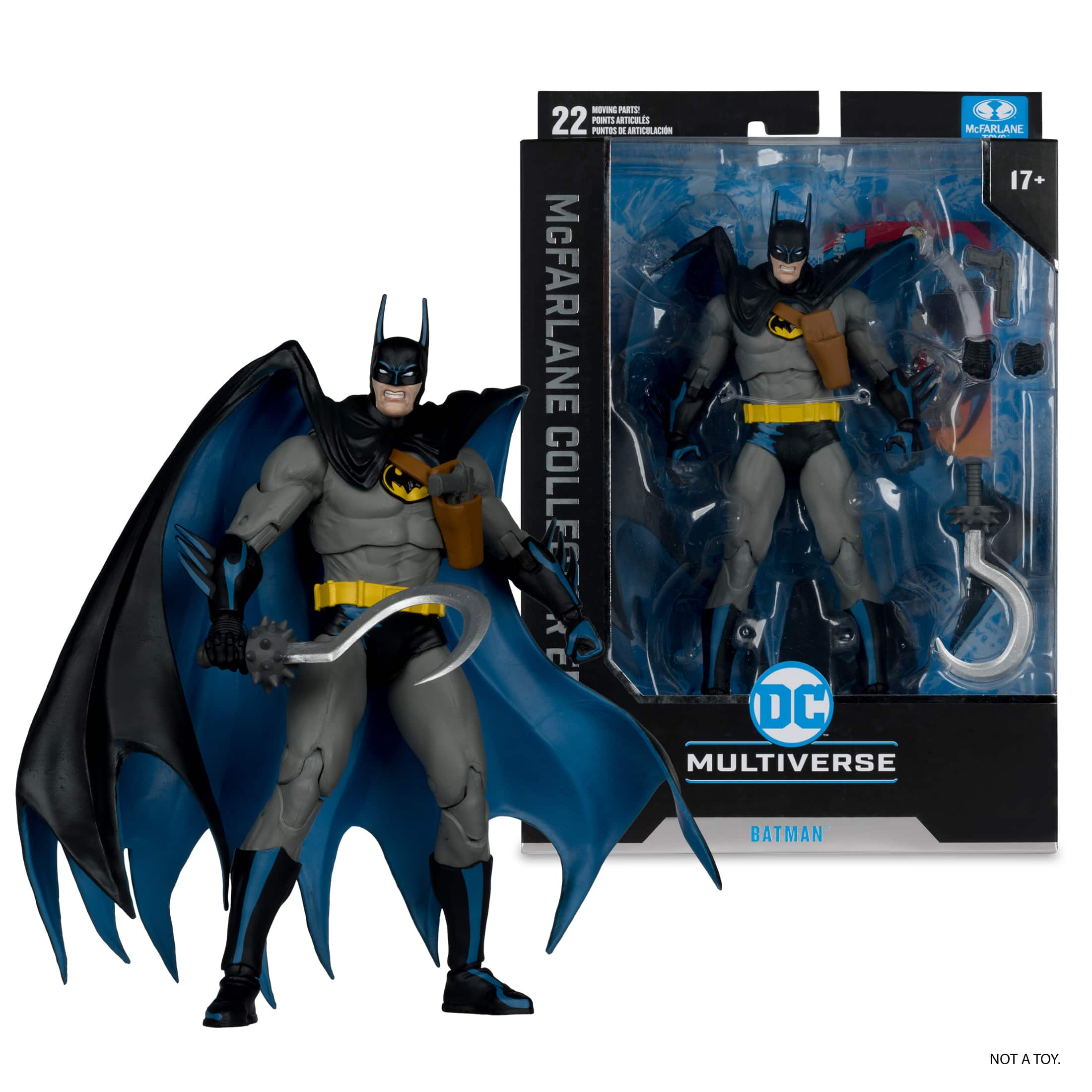 RV PRTE 22 PORS PONIE MTIRAS - ATICILACIN McFARLANE COLLES McFARLANE | 17+ DC MULTIVERSE BATMAN NOT A TOY.