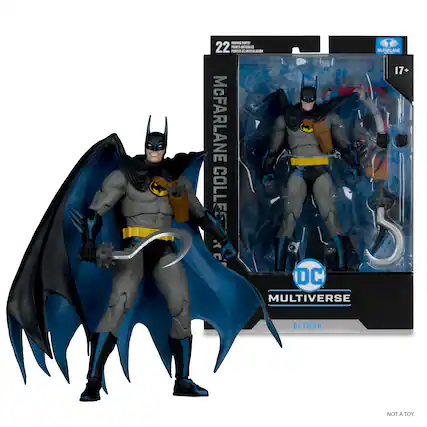 RV PRTE 22 PORS PONIE MTIRAS - ATICILACIN McFARLANE COLLES McFARLANE | 17+ DC MULTIVERSE BATMAN NOT A TOY.