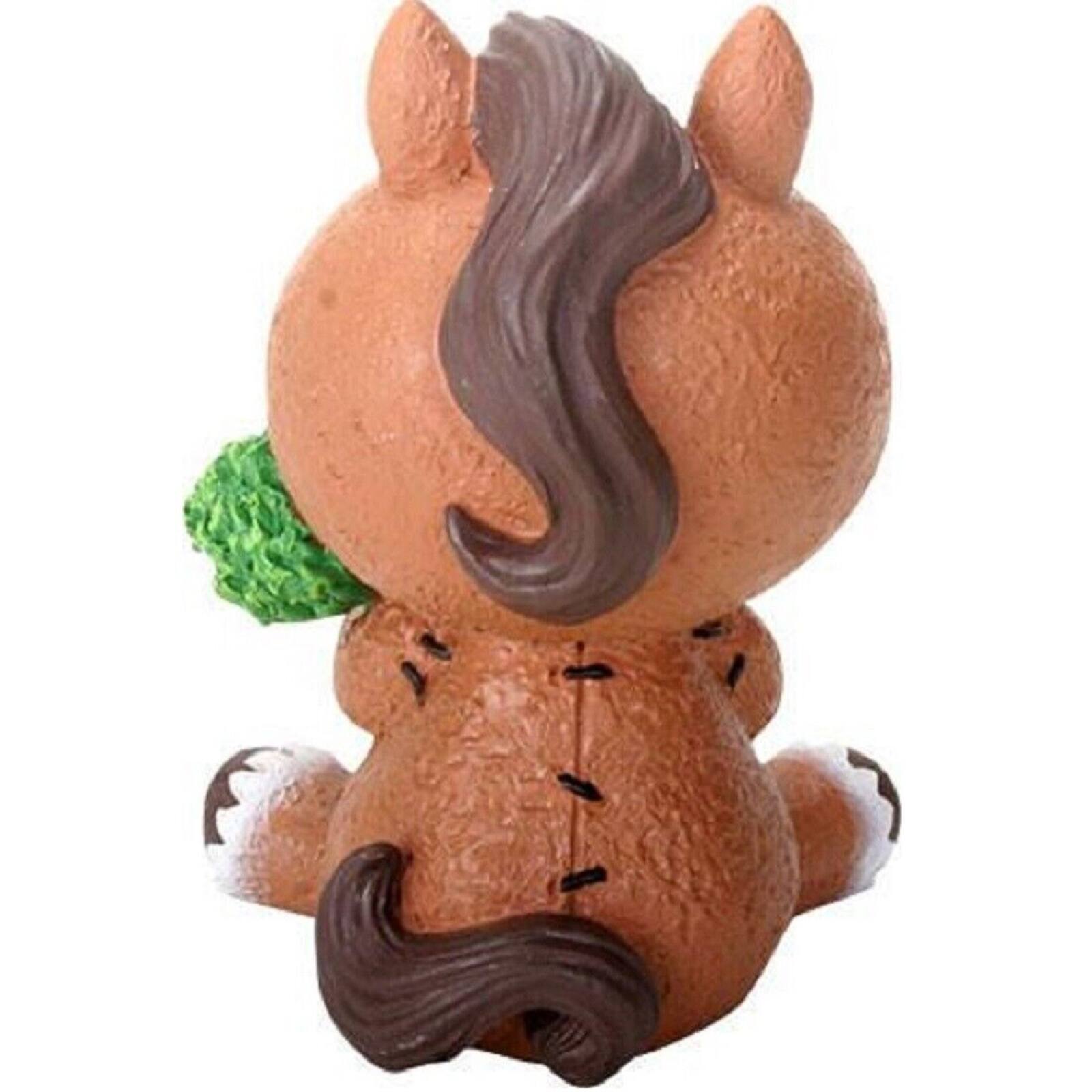 Angle. Pacific Trading - Furrybones Clyde Skeleton Dressed in Horse Costume Halloween Figurine - Brown.