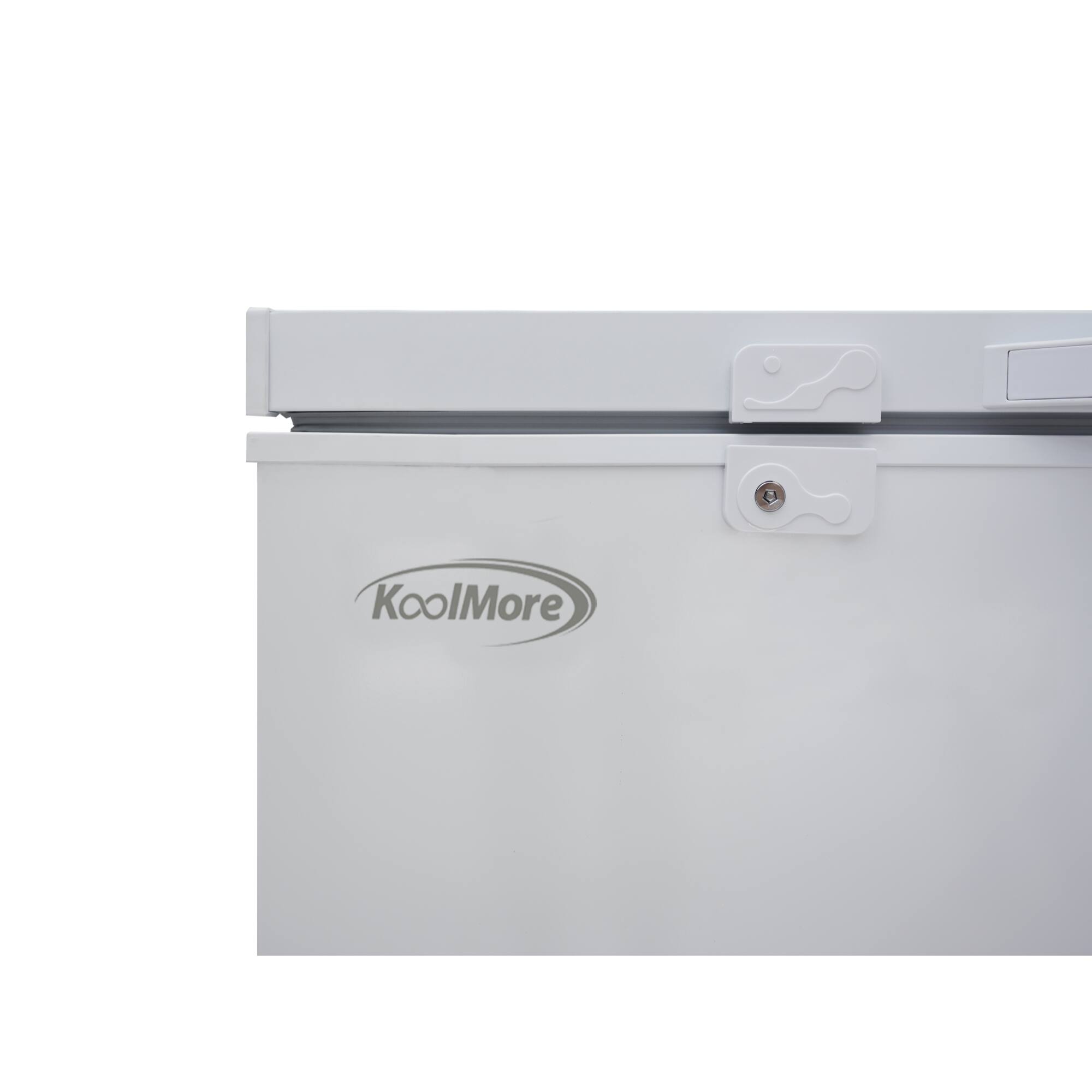 Alt View 8. Koolmore - 79 in. Commercial Chest Freezer, 30 Cu. Ft. in White, ETL Listed (KM-SCF-30C) - White.