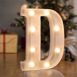 Paradigms Interiors - Light Up Letter A Led Marquee Sign 26 Letters And 10 Numbers Alphabet For Night Lights Weddings Birthdays P - Warm light-D