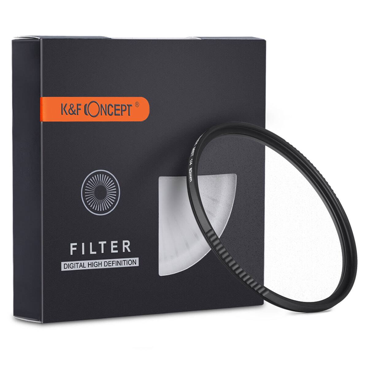 K&F CONCEPT  
1/4 mmss  
FILTER DIGITAL HIGH DEFINITION