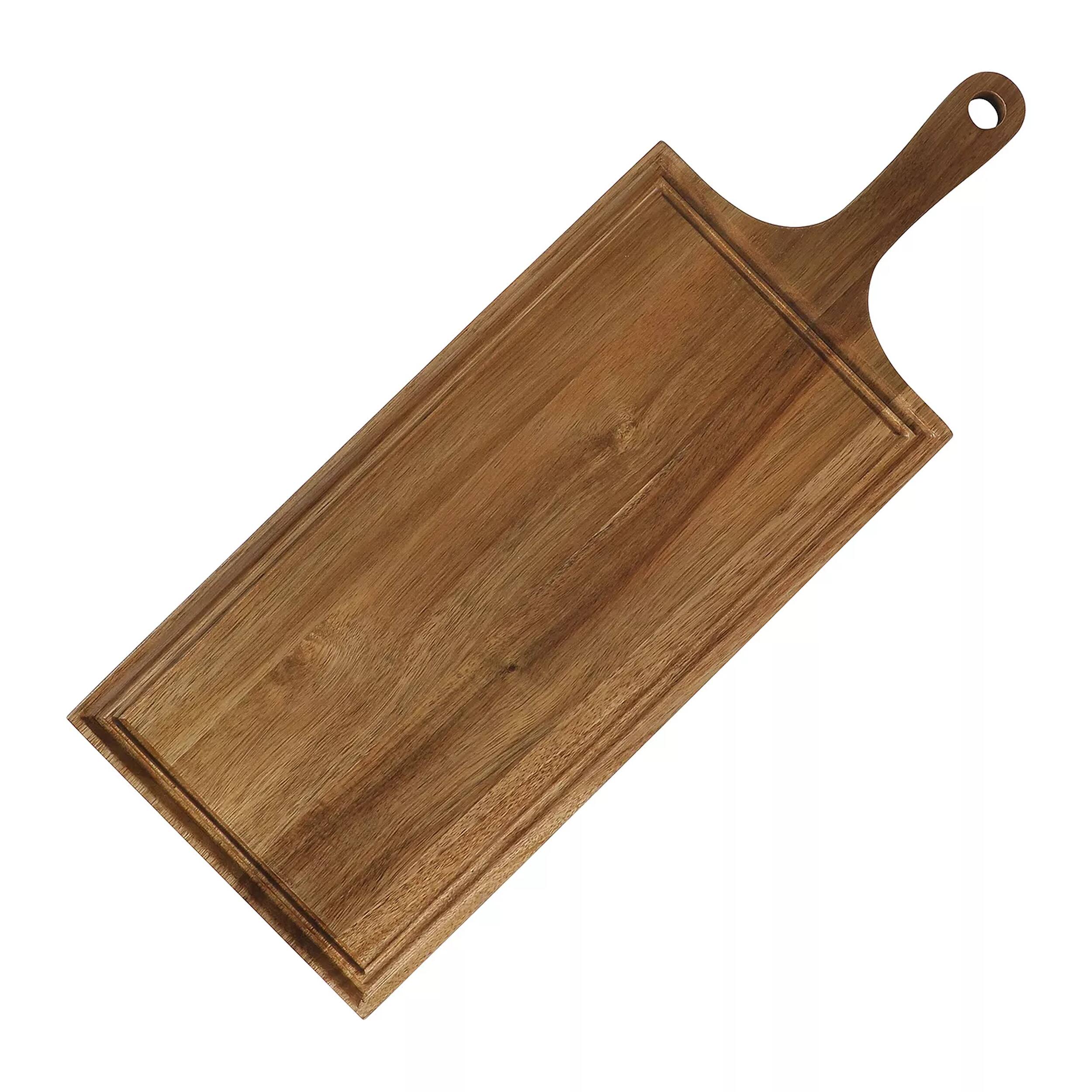 Alt View 1. Martha Stewart - Martha Stewart Meadowhouse 20 x 7.5 Inch Acacia Wood Charcuterie Board in Brown - Brown.