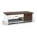 Alt View 6. Costway - Modern Coffee Table Living Room Coffee Table W/ Storage Drawers & Compartments - Brown/White.