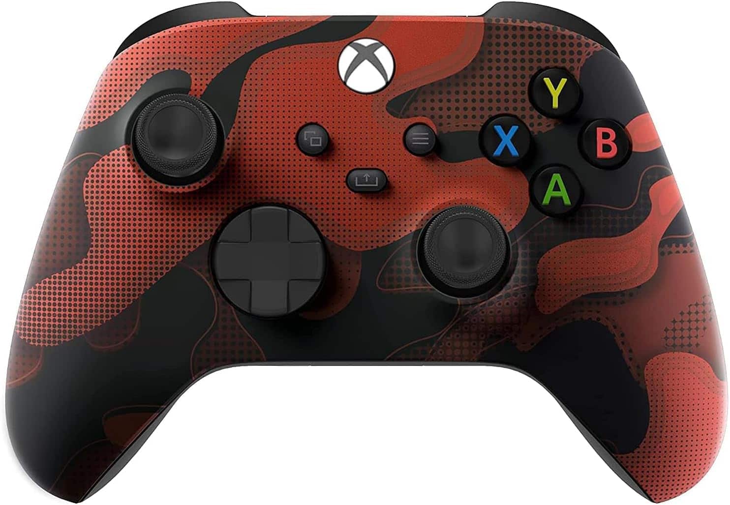 Custom Controllerzz - Xbox Wireless Custom Controller for Xbox One, Xbox Series X, Xbox Series S & PC - Red Camo - Multi
