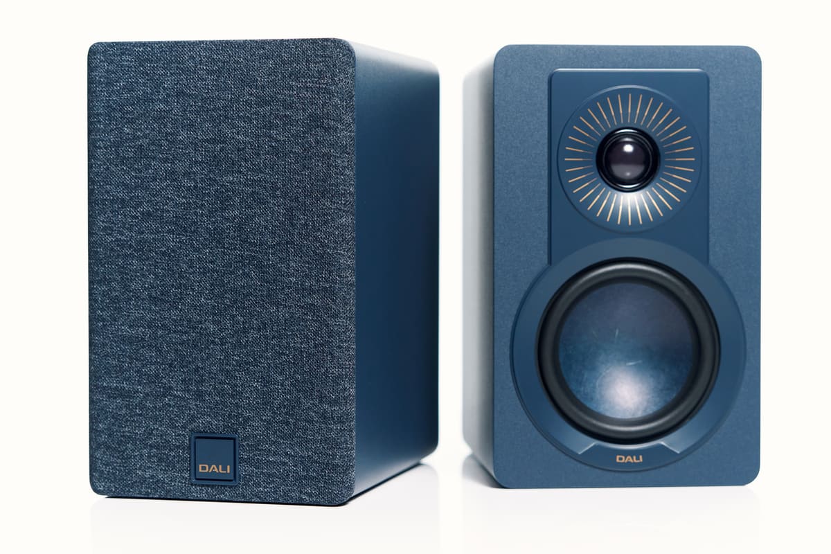 DALI - Kupid Designer Bookshelf Speakers - Chilly Blue