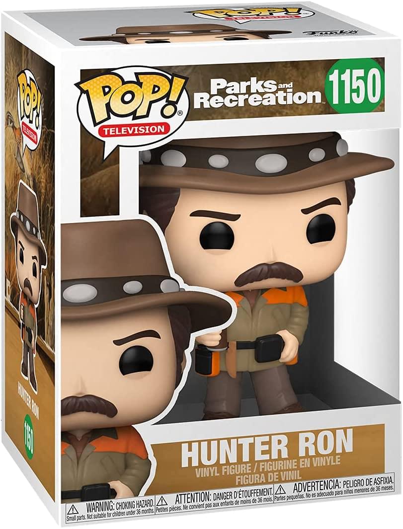 **COPY:**

- **Parks and Recreation**
- **1150**
- **Hunter Ron**
- **Vinyl Figure / Figurine en Vinyle / Figura de Vinil**
- **Pop! Television**

**Warnings:**
- **Warning: Choking Hazard. Small parts. Not suitable for children under 36 months.**
- **Attention: Danger de suffocation. Petites pièces. Ne convient pas aux enfants de moins de 36 mois.**
- **Advertencia: Peligro de asfixia. Partes pequeñas. No es adecuado para niños menores de 36 meses.**