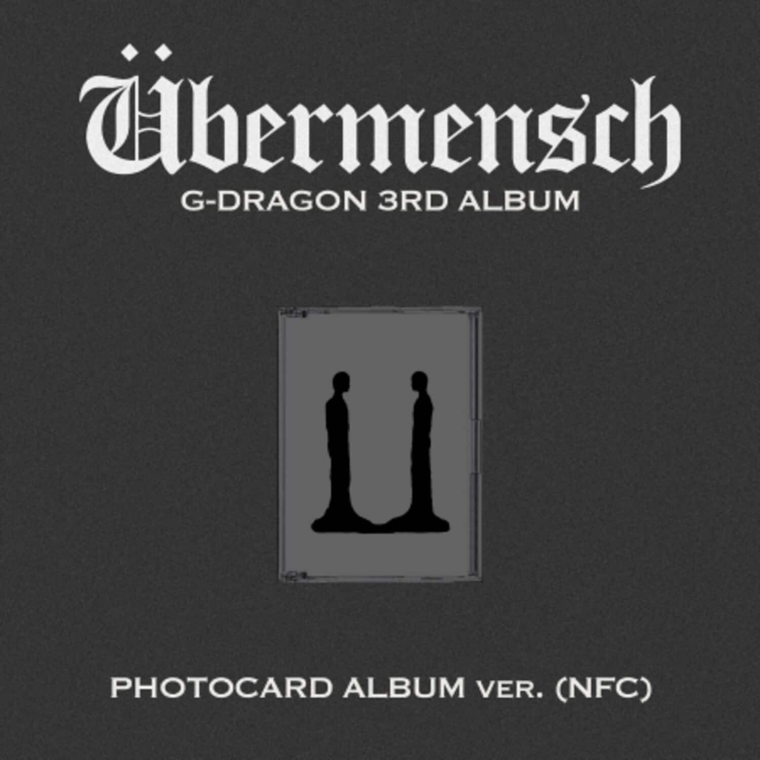 G-DRAGON - Ubermensch - Photo Card Edition - incl. NFC Photocard, 8 Photocards + Handwritten Message - DISCLESS DIGITAL [Digital Download]