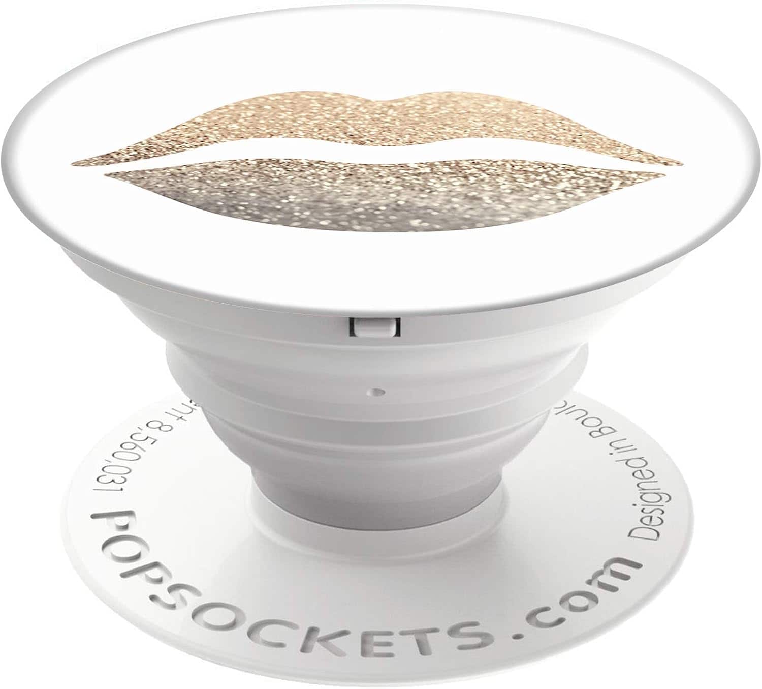 PopSockets - Phone Grip & Stand - Gold Lips