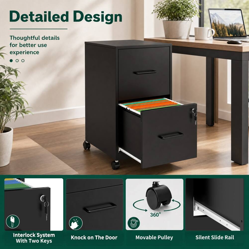Detailed Design  
Thoughtful details for better use experience

- Interlock System With Two Keys
- Knock on The Door
- Movable Pulley
- Silent Slide Rail