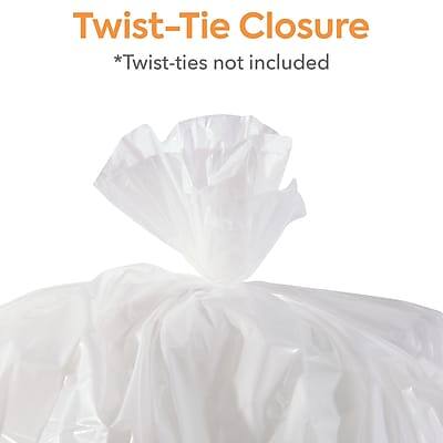 Twist-Tie Closure  
*Twist-ties not included