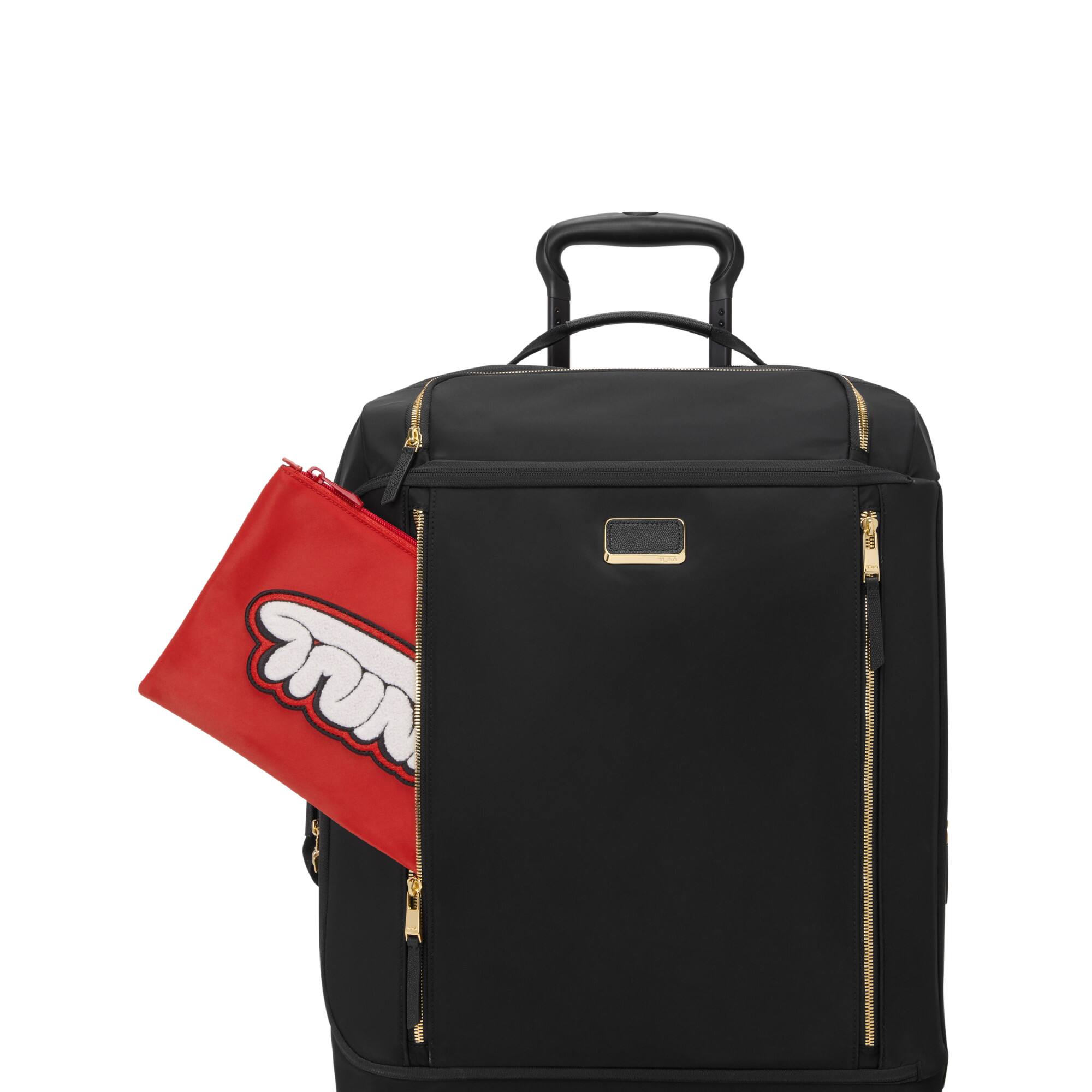 Left. TUMI - Voyageur Just In Case Tote Bag - Puffy Red /White.