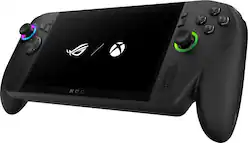 Front. ASUS - ROG Xbox Ally X 7" FHD 120Hz Gaming Handheld, 3-Month Xbox Game Pass Premium, AMD Ryzen AI Z2 Extreme, 24GB RAM, 1TB SSD - Black.