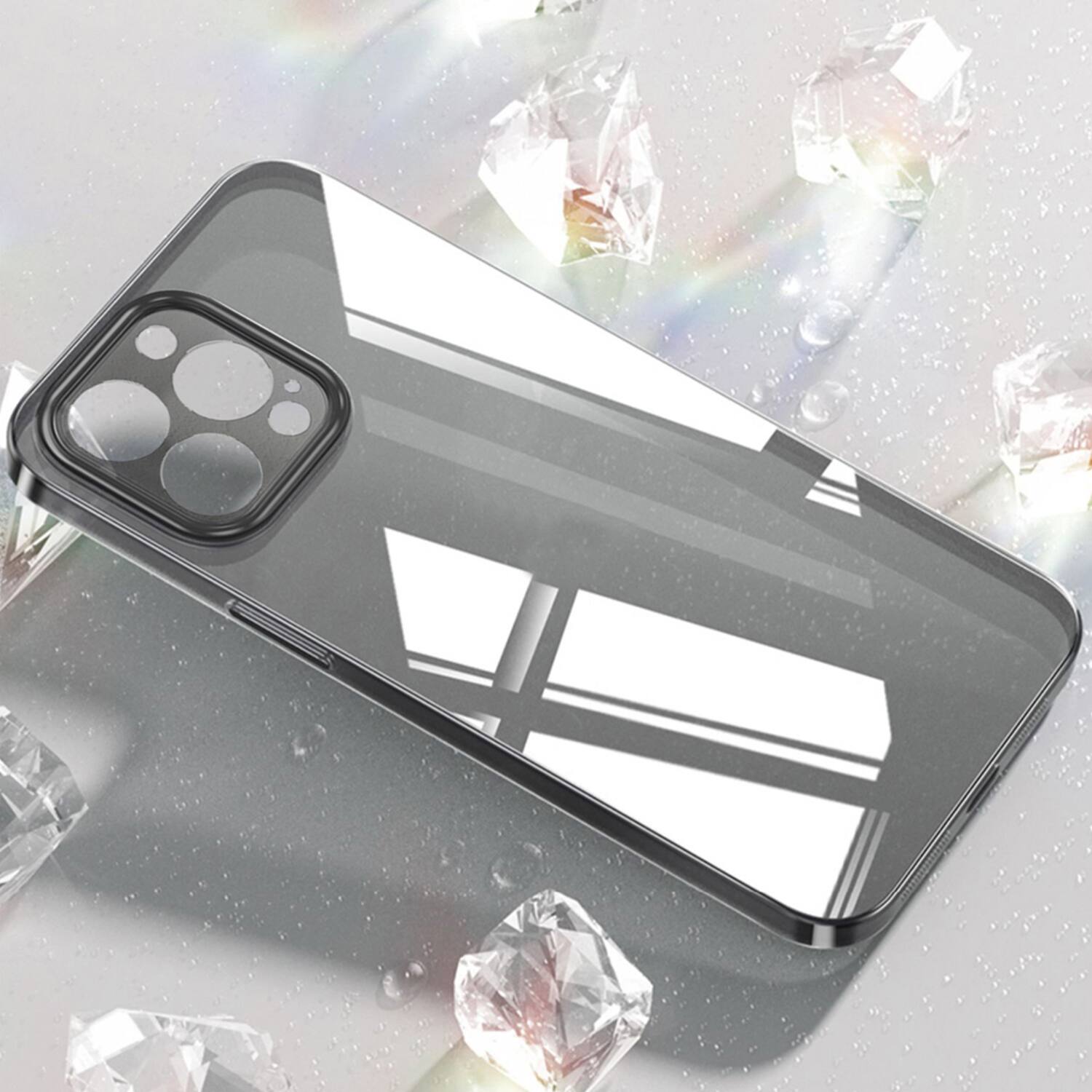 Alt View 3. SaharaCase - Venture Series Ultra Thin Case for iPhone 15 Pro - Smoke Clear - Clear.
