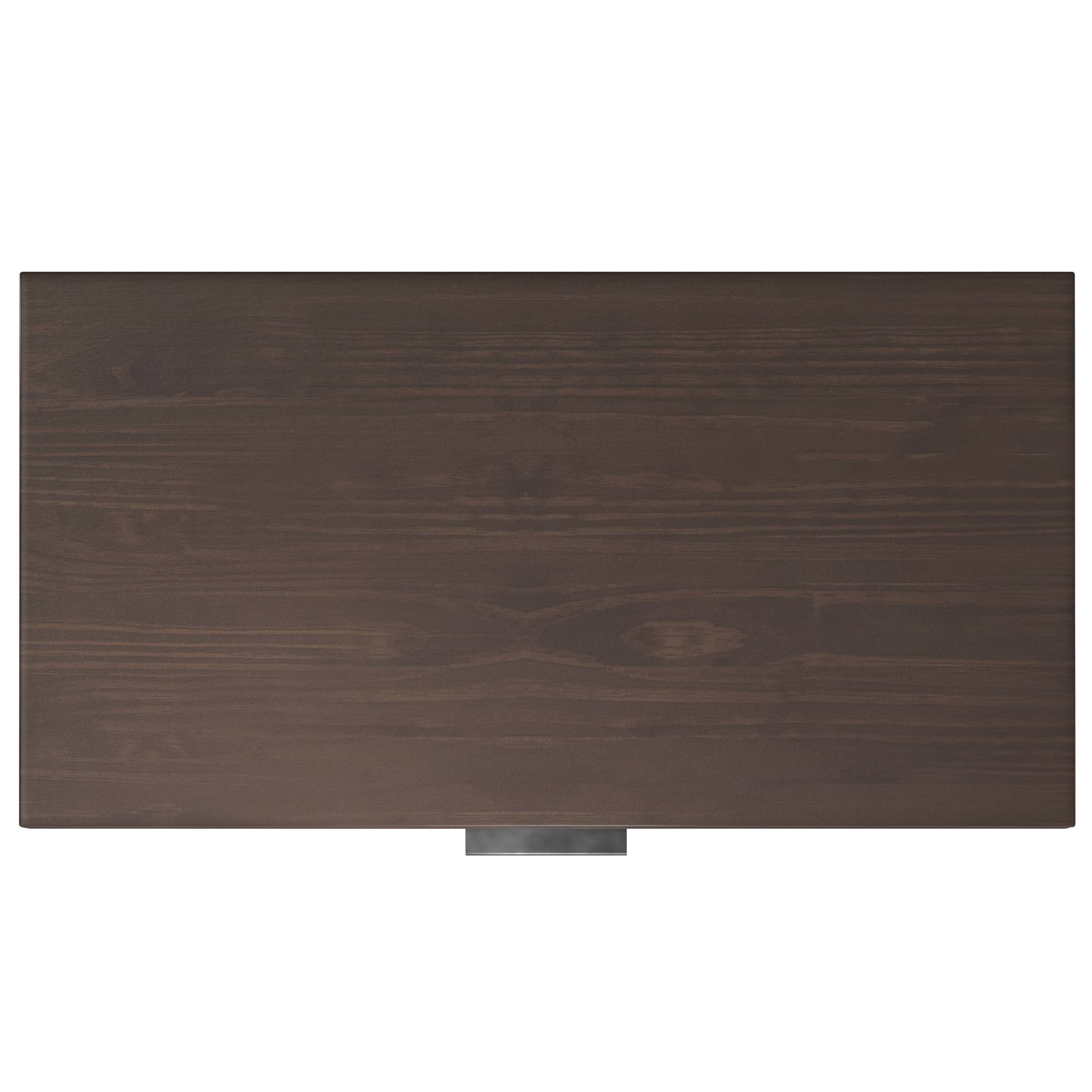 Alt View 2. Simpli Home - Hollander SOLID WOOD Contemporary 38 inch Wide Small Desk in Warm Walnut Brown - Warm Walnut Brown.