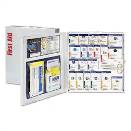 First Aid Only - ANSI 2021 SmartCompliance General Business First Aid Station for 50 People - White