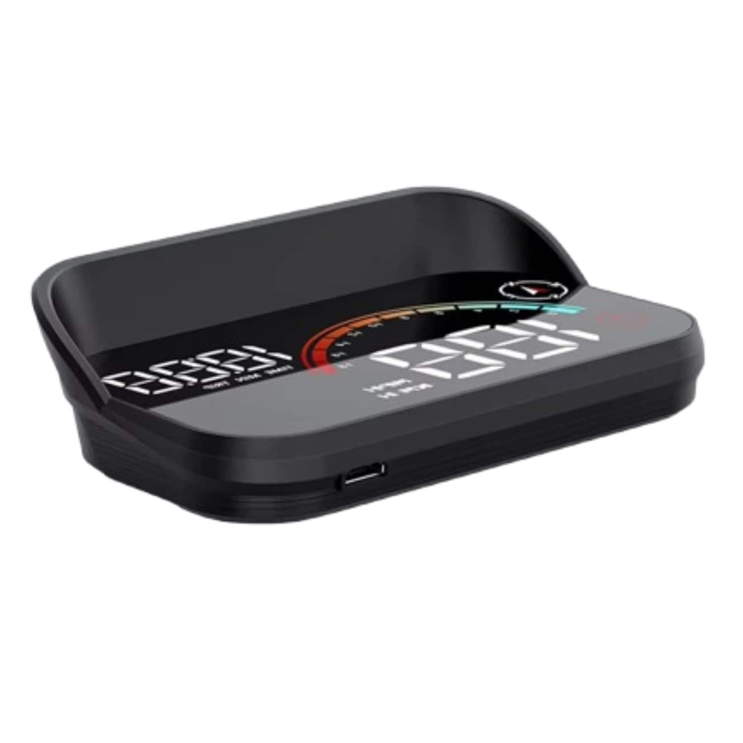 Front. Stock Preferred - Universal Digital GPS Car Head-Up Display (HUD).