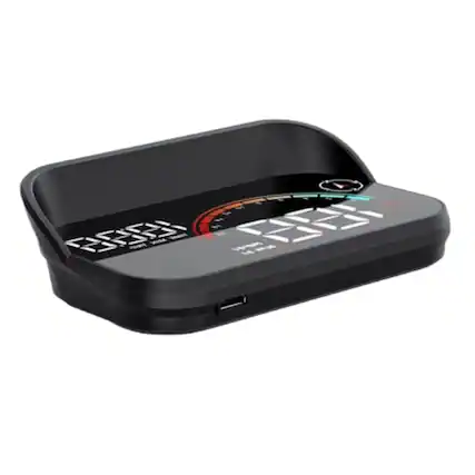 Front. Stock Preferred - Universal Digital GPS Car Head-Up Display (HUD).