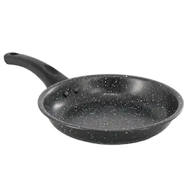 Gibson - Home Delhi 9.5 Inch Round Nonstick Carbon Steel Frying Pan - Black