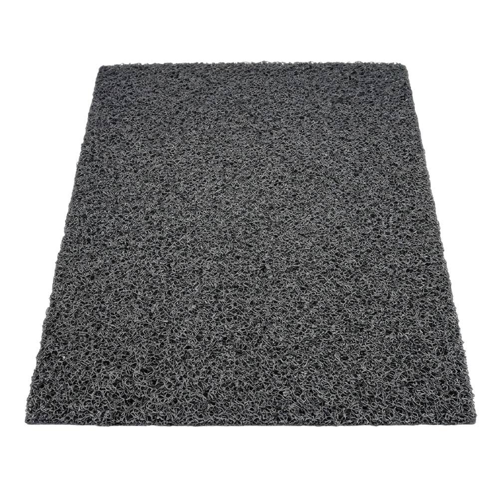 Front. Floortex - Doortex Twistermat Outdoor Entrance Mat, Storm Gray - 35" x 47" - Storm Gray.