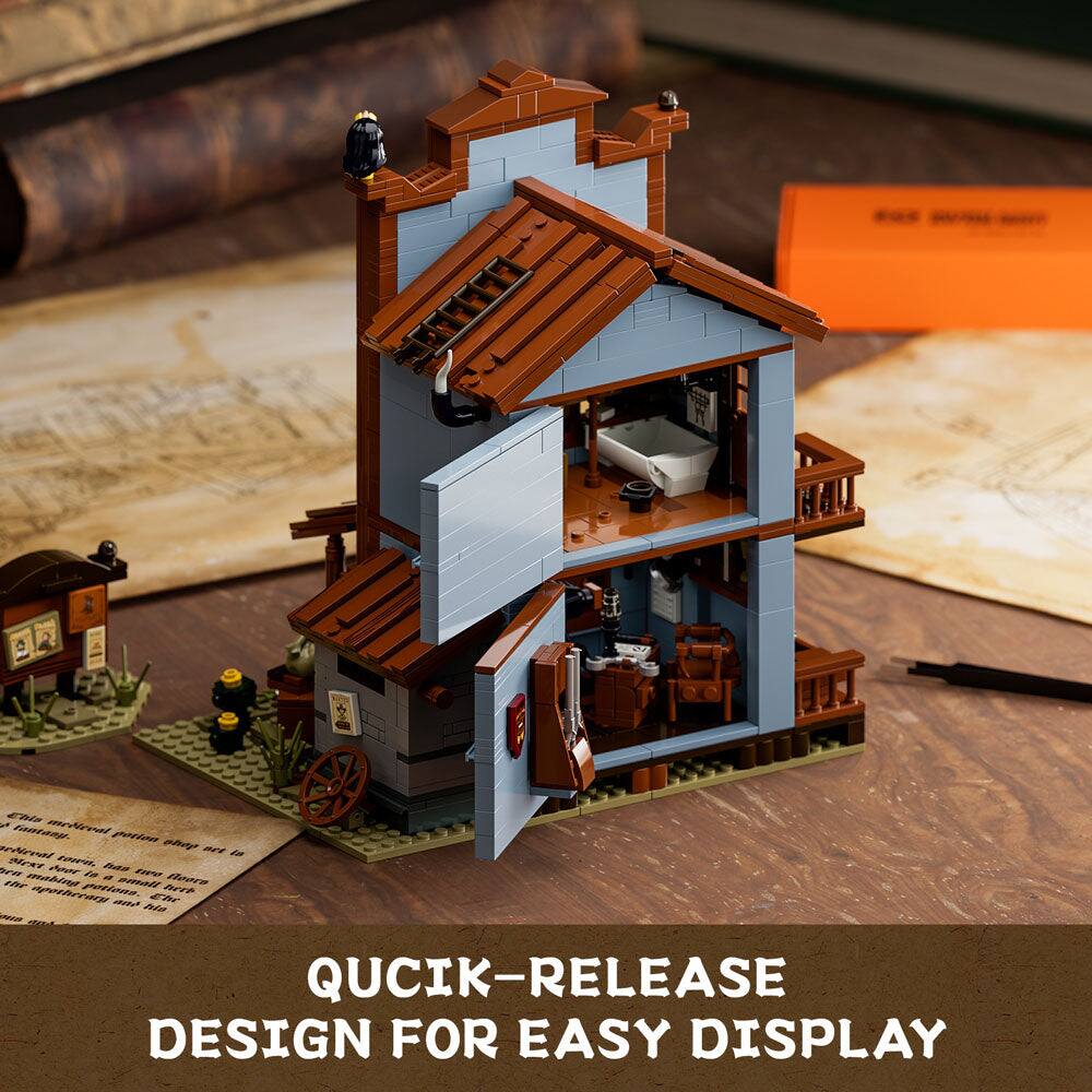 QUICK-RELEASE DESIGN FOR EASY DISPLAY