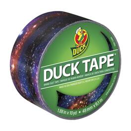 Duck - 1.88 in. W X 10 yd L Multicolored Galaxy Duct Tape