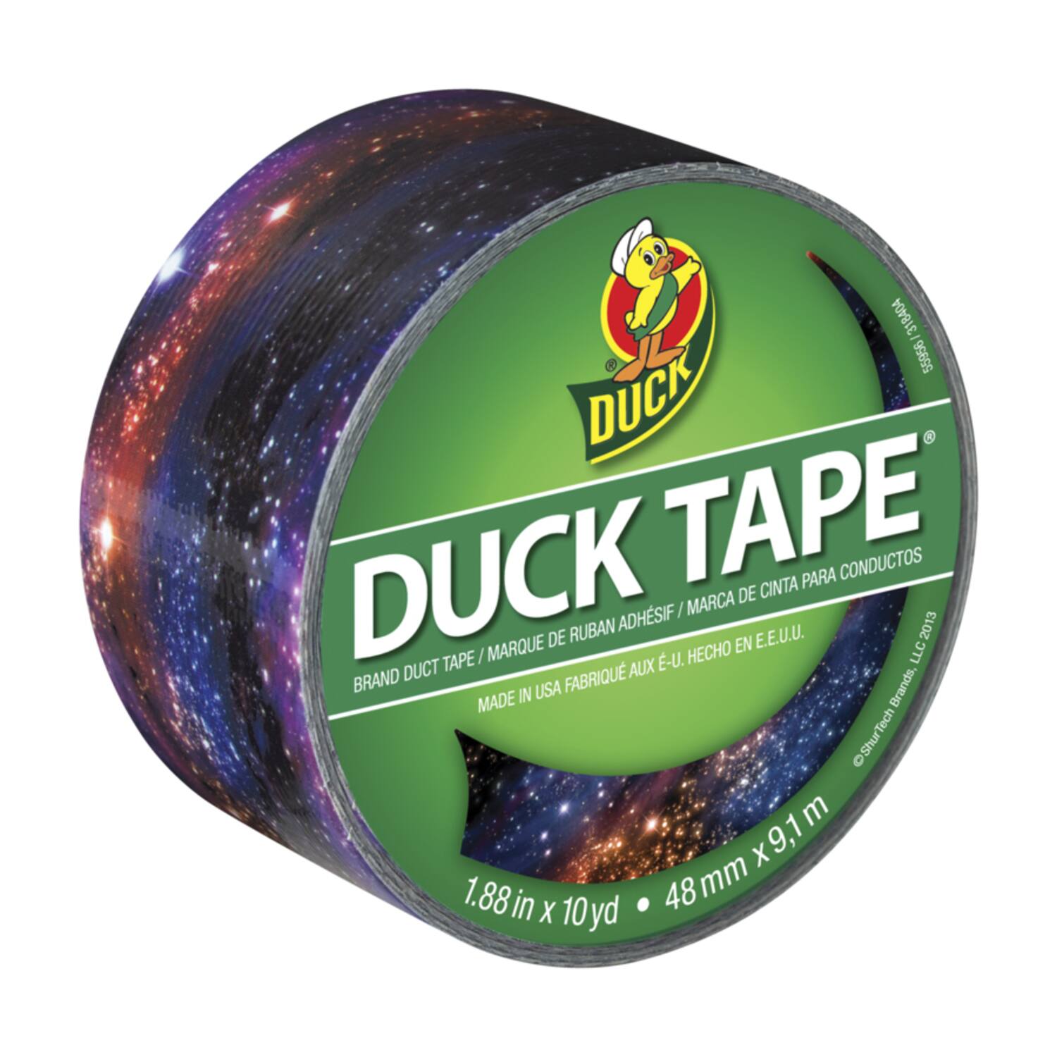 318404 55956 DUCK TAPE / MARQUE DE RUBAN ADHÉSIF / MARCA DE CINTA PARA CONDUCTOS MARQUE HECHO EN E.E.U.U. 2013 MARQUE HECHO EN LLC TAPE / -U. DUCT FABRIQU AUX BRAND USA Brands. MADE IN ShurTech m X 9,1 1.88 48 mm in X 10 Oyd