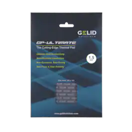 Gelid Solutions - GP-Ultimate 15W-Thermal Pad 120 x 120 x 1.5 mm. Excellent Heat Conduction, Single Pack