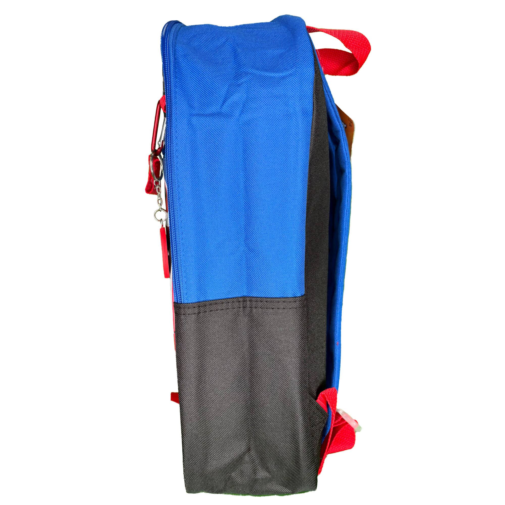 Alt View 2. Marvel - Marvel Avengers Kids School Backpack 16" 5PC Lunch Kit, Keychain, Metal Carabiner, keychain, and utility case - Assorted Pre-Pack.