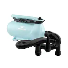 XPOWER - B-163 High Velocity Variable Speed Double Motor Pet Dryer - Sky Blue