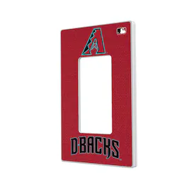 Keyscaper - Arizona Diamondbacks Solid Single Rocker Light Switch Plate - Multicolor