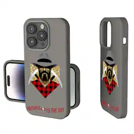 Keyscaper - NFL - San Francisco 49ers 2024 Illustrated Limited Edition Soft Touch iPhone Case - 15 - Gray