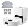 Roborock - Q10 Series Robot Vacuum & Mop, 10000Pa Suction, 70 Days Self-Emptying, Anti-Tangle Brush, Obstacle Avoidance - White
