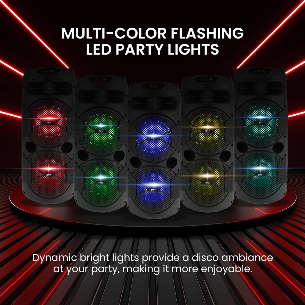 MULTI-COLOR FLASHING LED PARTY LIGHTS

Dynamic bright lights provide a disco ambiance at your party, making it more enjoyable.