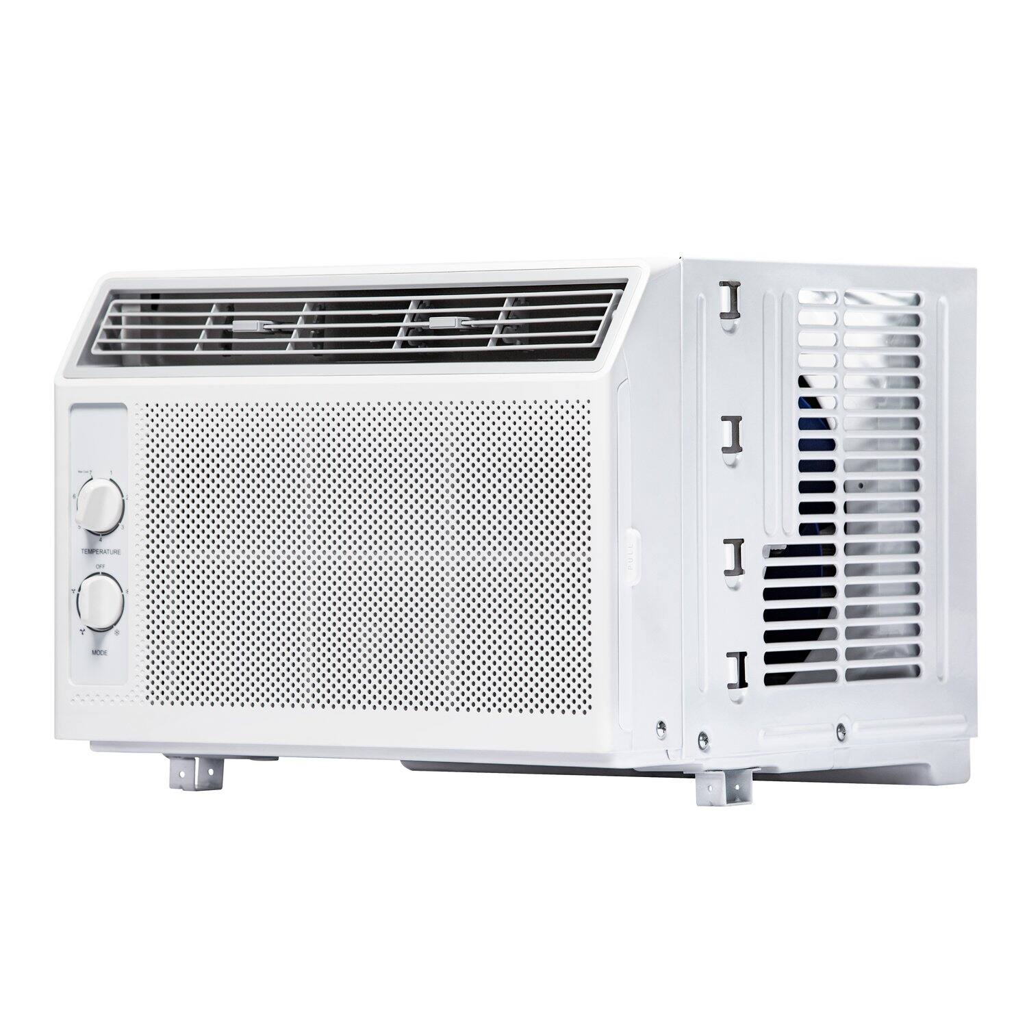 Alt View 4. TCL - 150 Sq. Ft. 5,000 BTU Mechanical Window Air Conditioner - White.