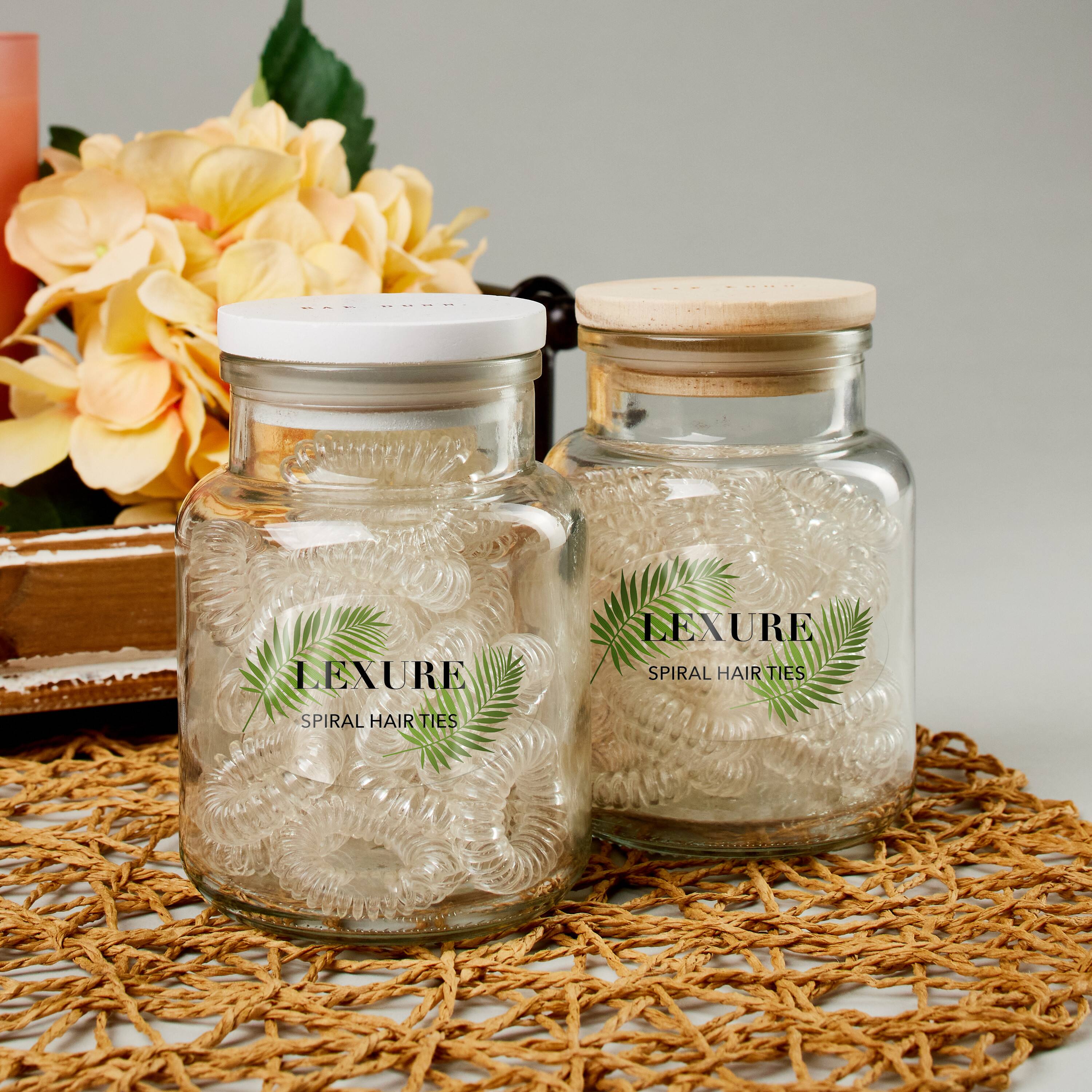 LEXURE SPIRAL HAIR TIES