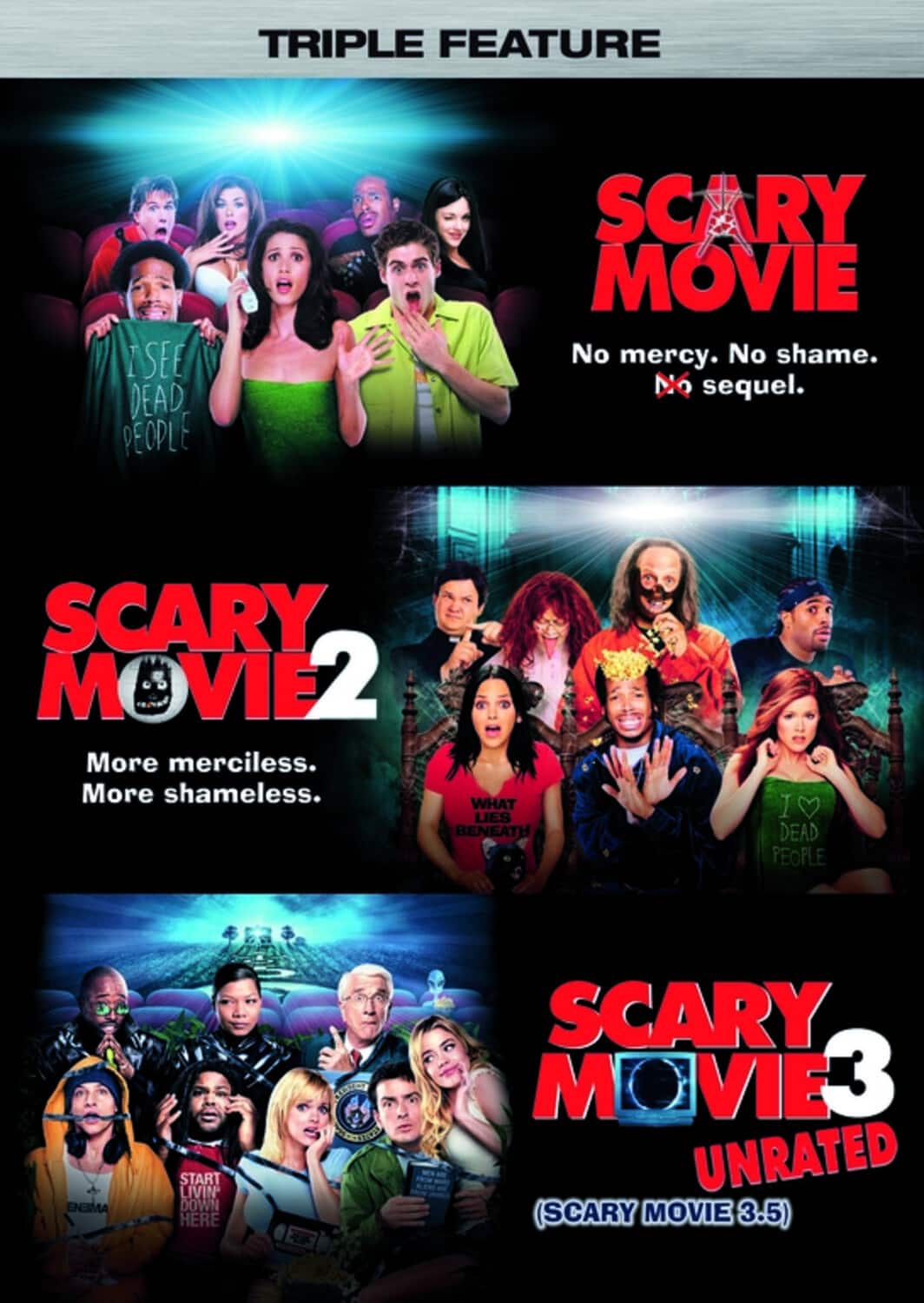 Scary Movie Triple Feature  - DVD