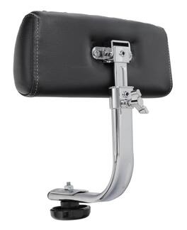 Gibraltar Hardware - Height Adjustable Drum Throne Backrest, Ergonomic Support for 18" Saddle Drum Throne, Compatible with 9608OS & 9608HM