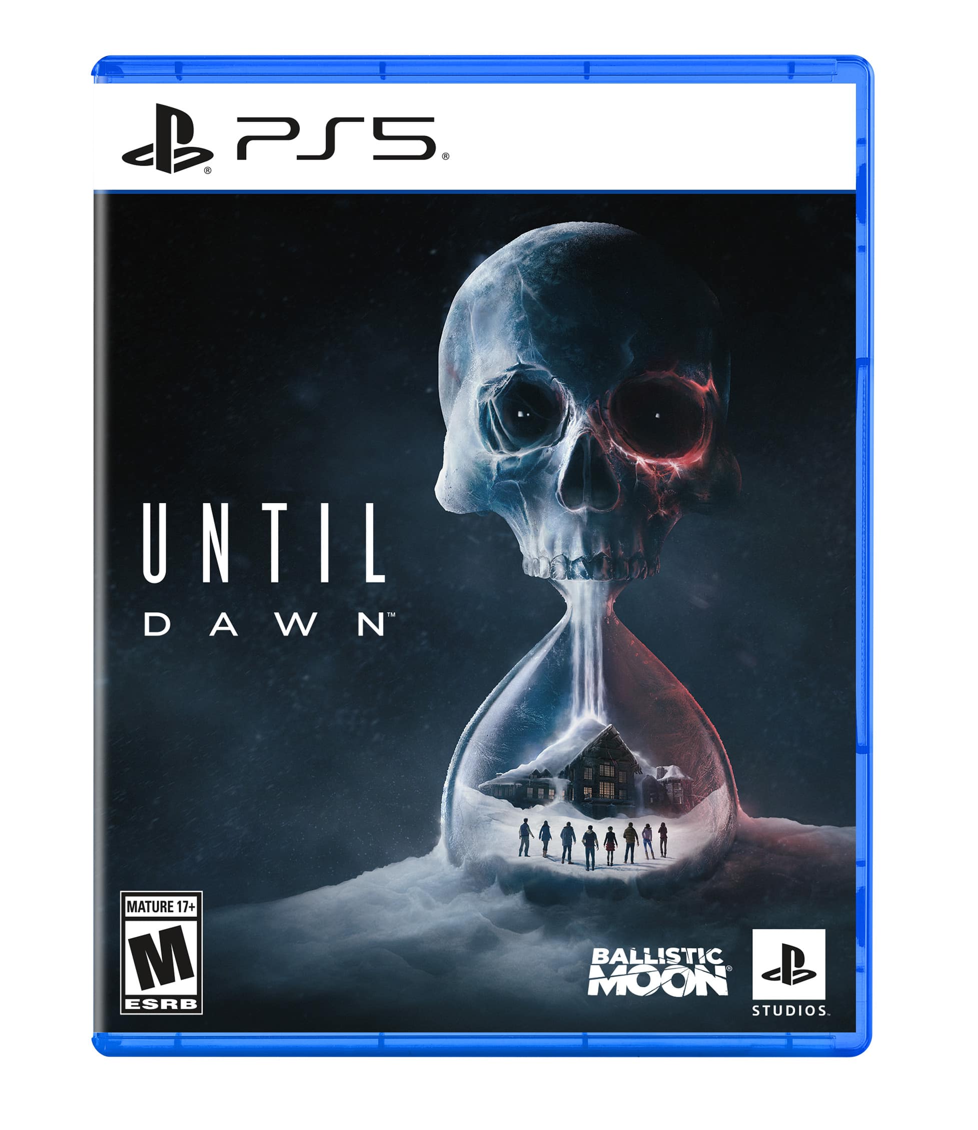 PS5 Until Dawn Mature 17+ M ESRB Ballistic Moon Studios.