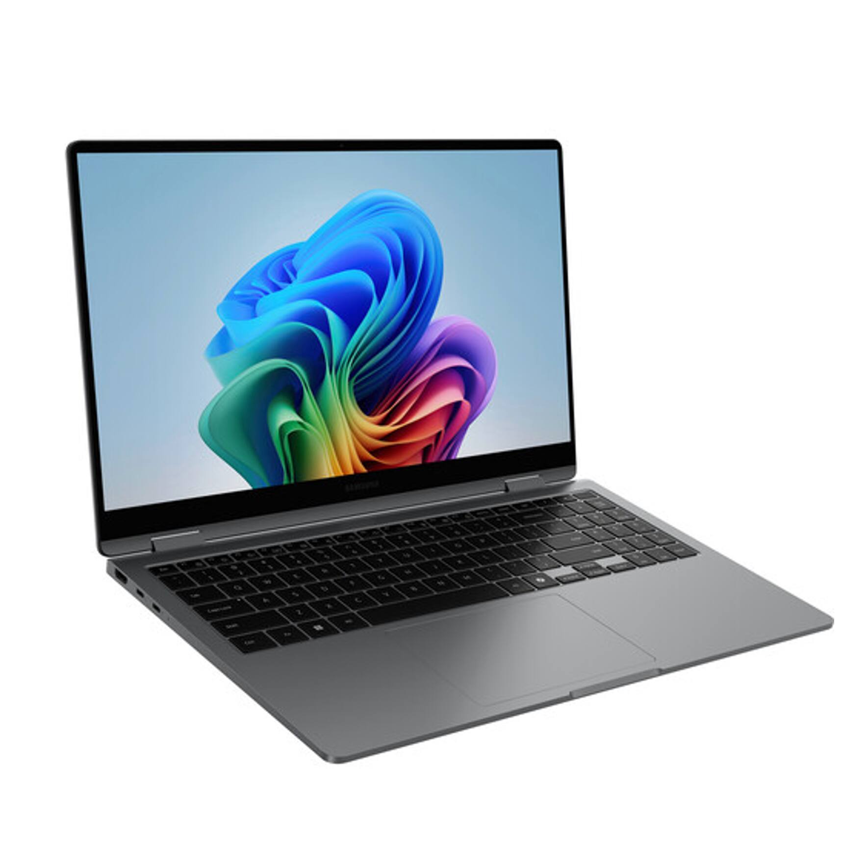 Alt View 5. Samsung - Galaxy Book5 360 2-in-1 Laptop 15.6 FHD Display (Ultra 7-256V, 16GB, 1TB SSD, Win 11 Pro) w/USB Hub - Gray.
