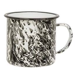 BreeBe - * Splatter Enamel Soup Mug - Black