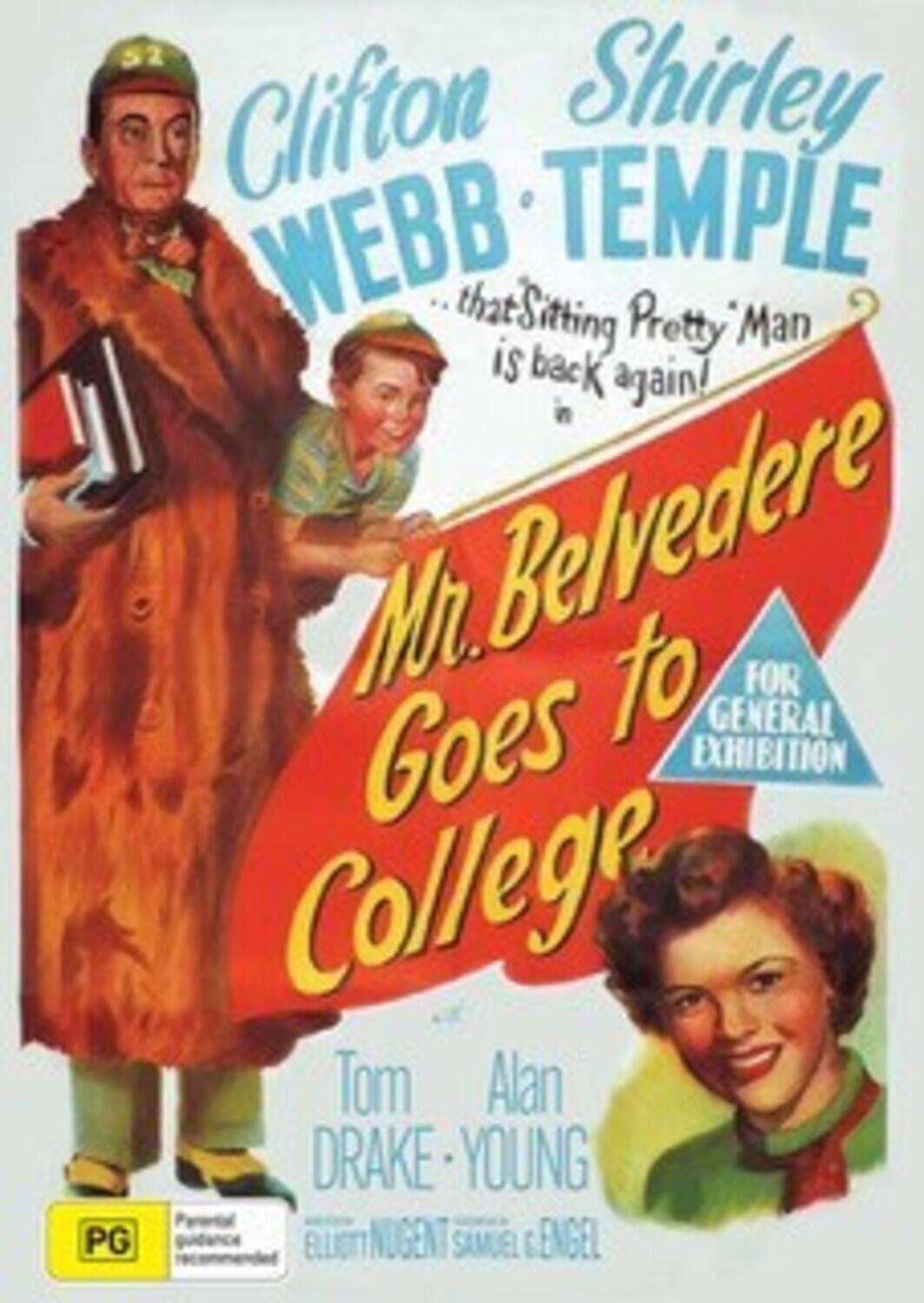 Front. Mr. Belvedere Goes to College   - DVD.