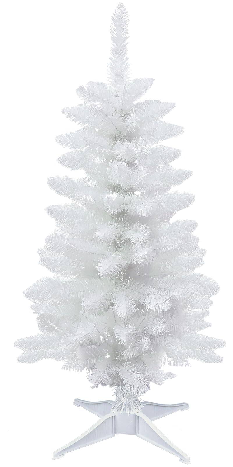 Front. TECH SAFARI - Christmas Tree Artificial Tabletop Mini For Office Desk Indoor Outdoor Holiday Xmas Party Decoration Not... - Default.