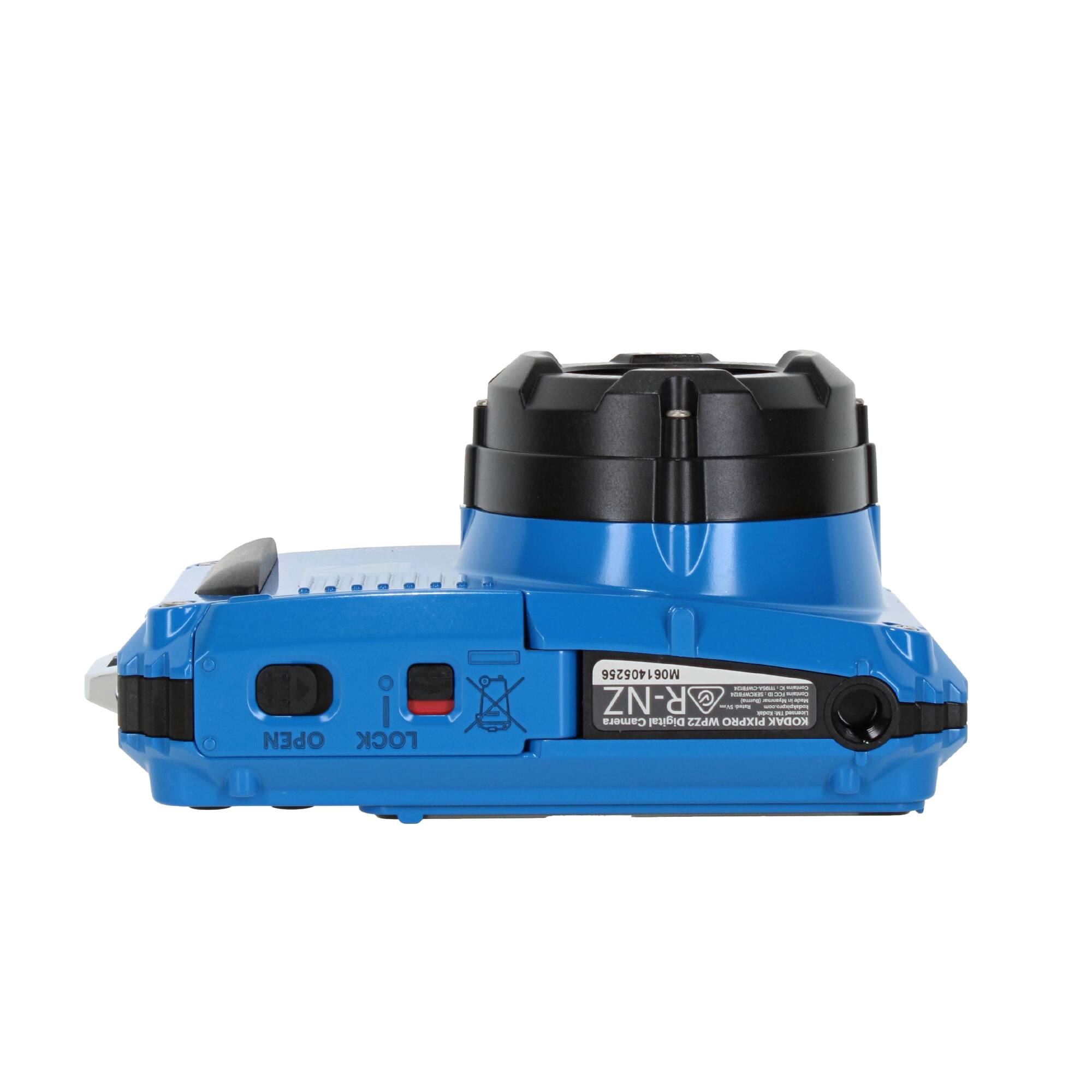 Sure, here is the corrected and grouped text from the image:

- **Model Number:** M061405256
- **Product Name:** PIXPRO CEAM
- **Brand:** KODAK
- **Type:** Digital Camera
- **Model:** R-NZ
- **Warning:** 1601405256
- **Text on Label:** "KODAK PIXPRO CEAM CAMERA"
- **Additional Text:** "Made in China"