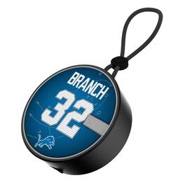 Keyscaper - Brian Branch Detroit Lions Bluetooth IP67 Waterproof Speaker - Black