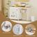 Convenient Knob
Magnetic Door Catch
Flexible Metal Hinges