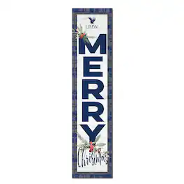 Jardine - University of Mary Washington Eagles 12'' x 48'' Outdoor Merry Christmas Leaner - White