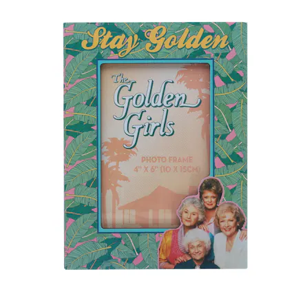 Stay Golden
The Golden Girls
PHOTO FRAME
4" X 6" (10 X 15CM)