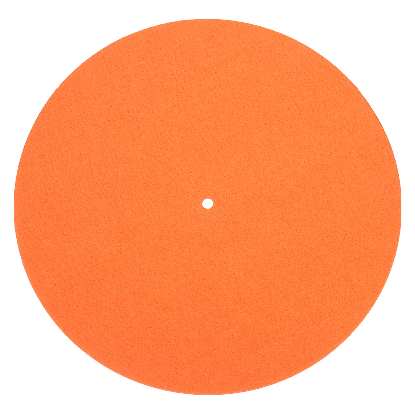 Unique Bargains - Record Player Mat, 10 Inch Turntable Mat 3mm Felt Pad for Vinyl Record Player - Orange
